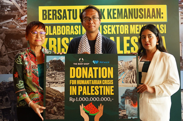 The Body Shop Indonesia Serukan Perdamaian di Palestina