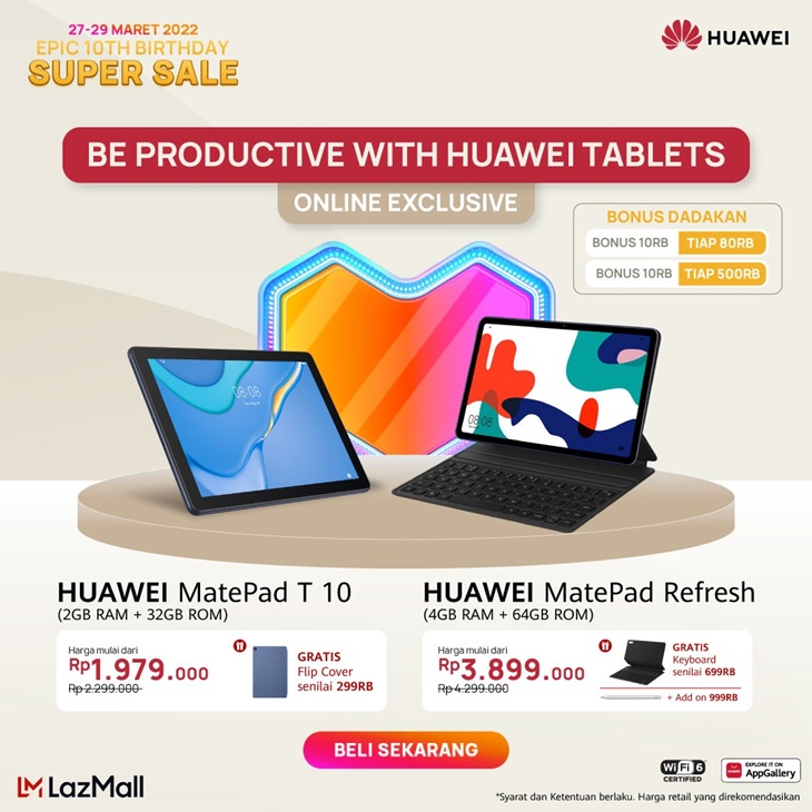 HUAWEI Berikan Potongan Harga 40 Persen
