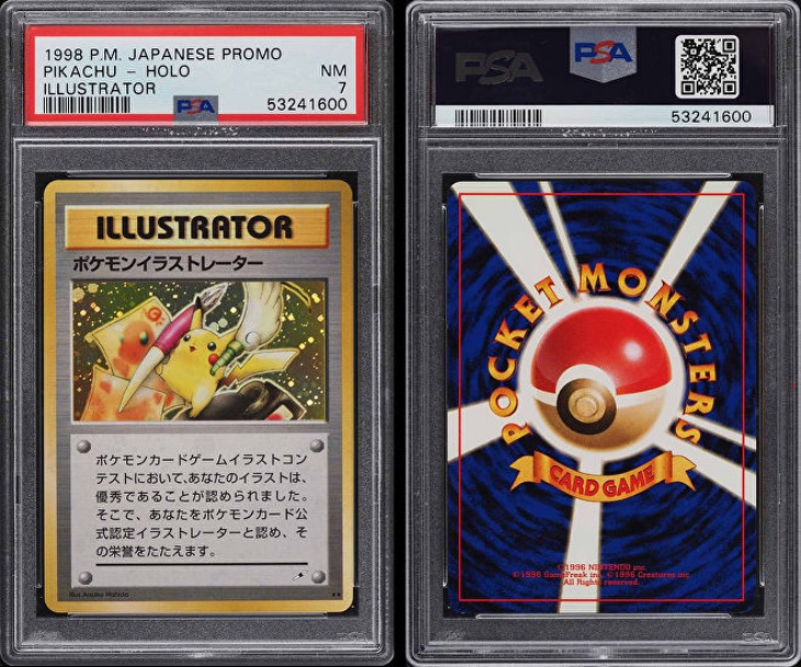 Kartu Pokemon 'Pikachu Illustrator' Terjual Seharga Rp 13 Miliar