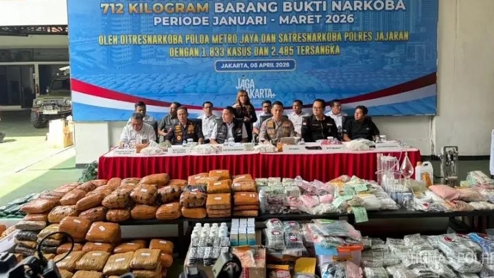 Polri Usulkan Batas Kepemilikan Baru Narkoba dalam RUU Narkotika, Di Bawah 3 Gram Berpotensi Direhabilitasi