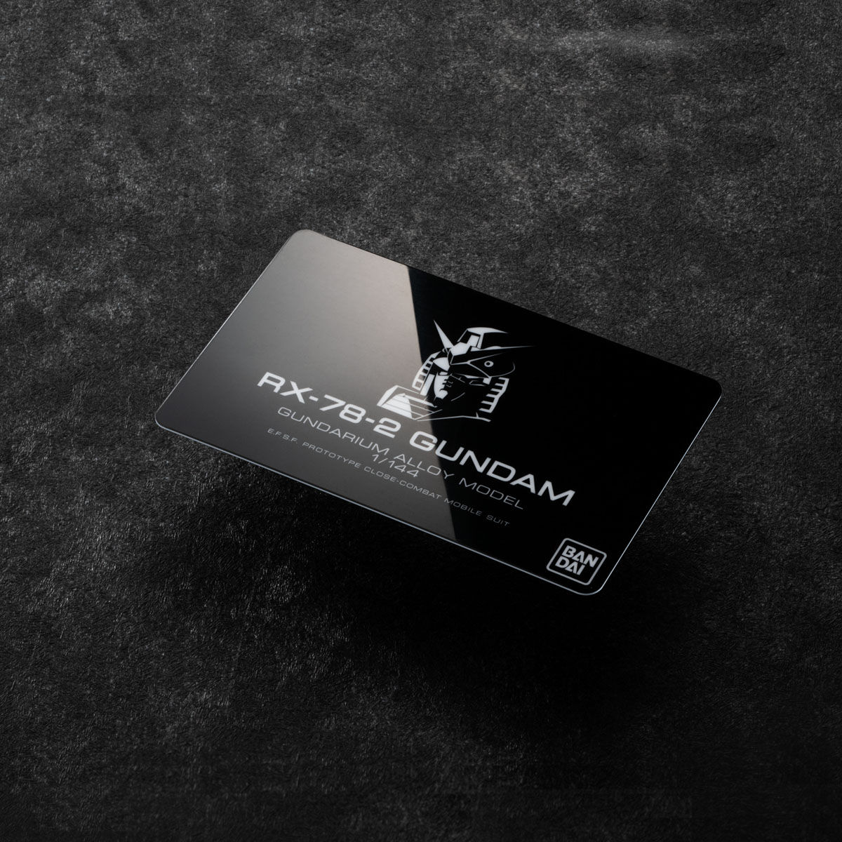Authenticity card Gundarium alloy. (Foto Gundam Kits COllection)