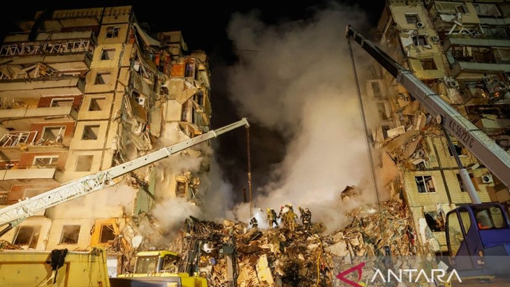 Sekjen PBB Kutuk Serangan Rusia ke Kompleks Apartemen Ukraina