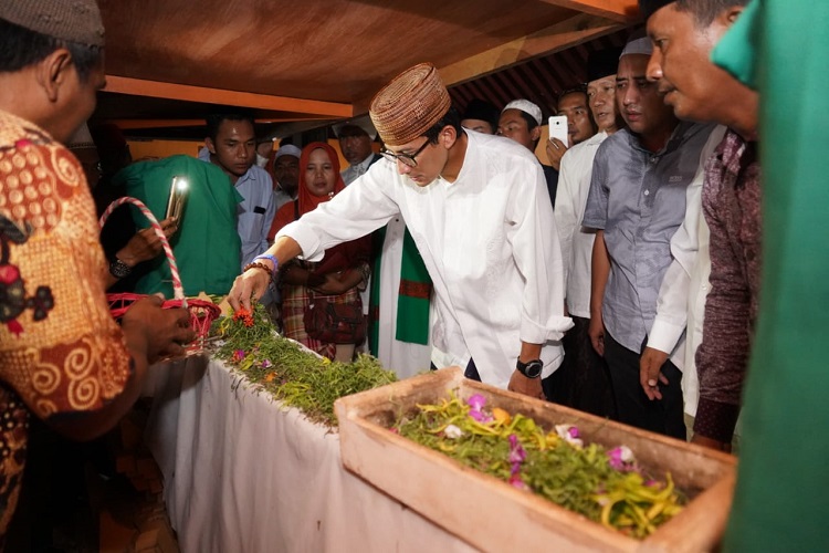 Ziarah ke Makam Raja-Raja Sumenep, Sandi Soroti Geliat Ekonomi Masyarakat