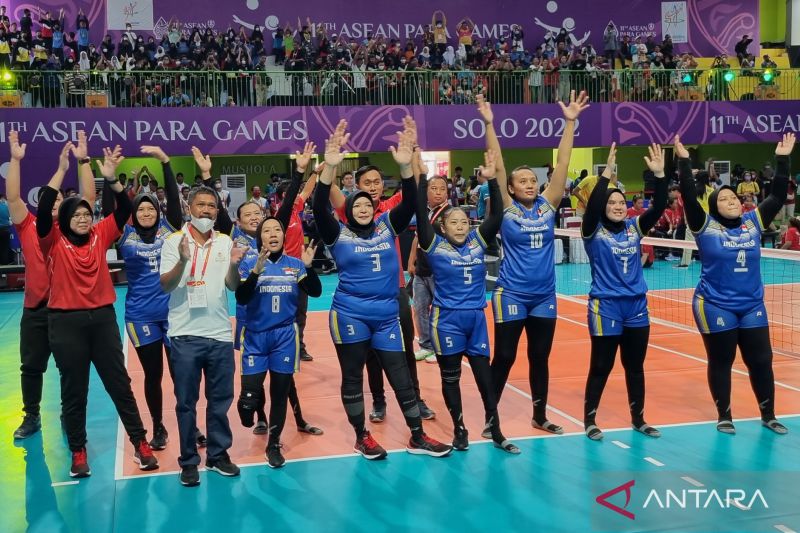 Voli Duduk Putri Tambah Medali Emas untuk Indonesia