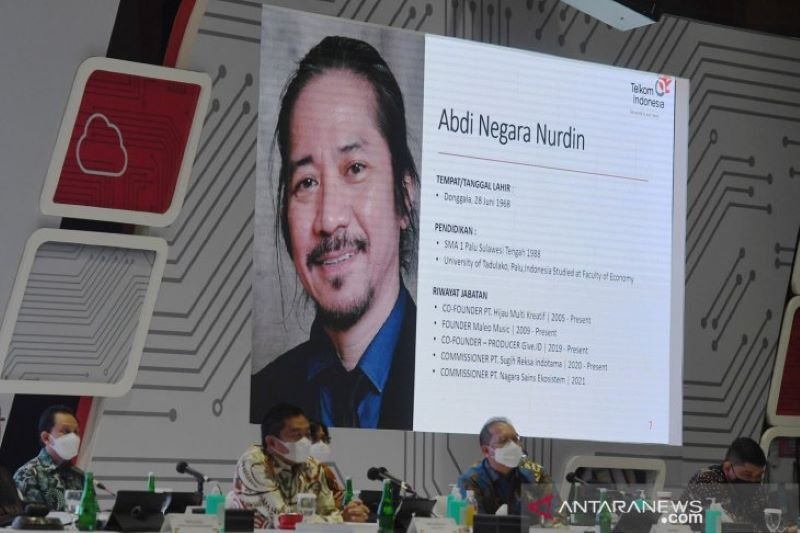 Abdi Negara Nurdin alias Abdee Slank. (Foto: Antara)