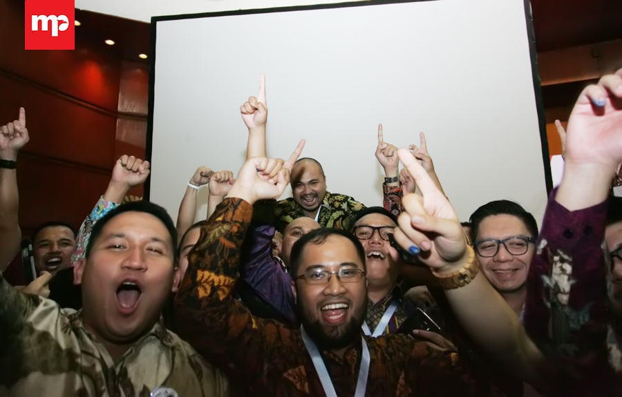 Inilah Momen Kemenangan Afi Kalla Dalam Musda XVI HIPMI Jaya 