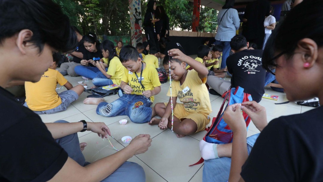 Ramadan Berkah, Berbagi Keterampilan Informal Bersama Anak-Anak Marjinal