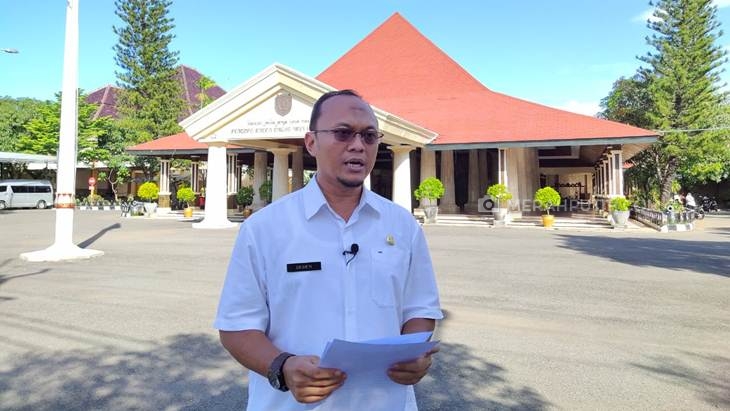 Juru Bicara Gugus Tugas Percepatan Penanganan COVID-19 Kabupaten Indramayu Deden Bonni Koswara. (Foto: MP/Mauritz)
