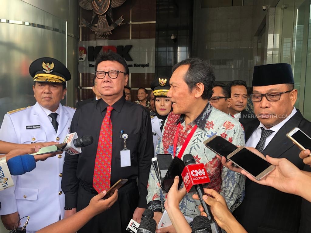 Tiga Gubernur Sepakat Jadi Agen Pemberantasan Korupsi di Daerah
