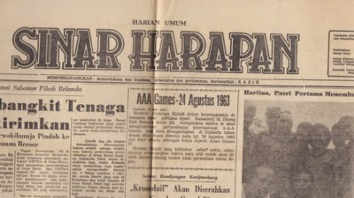 Harian Sinar Harapan. (Foto/antikpraveda.blogspoy.com)