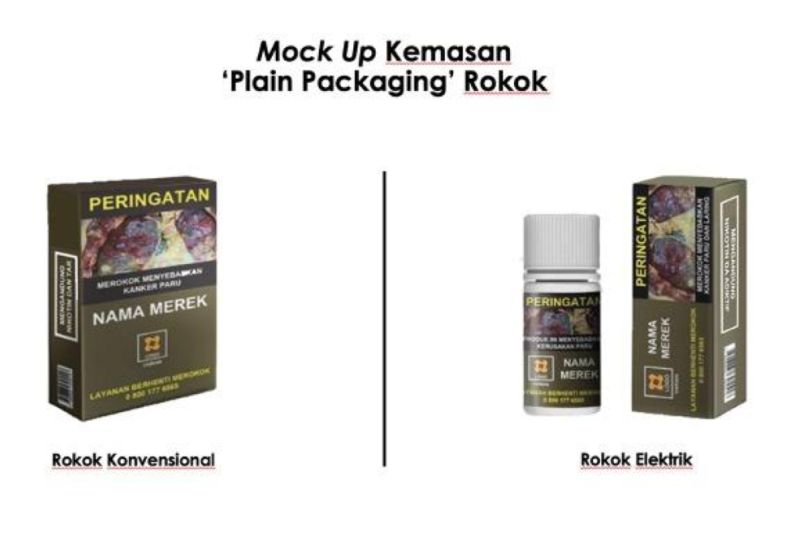 Cegah Perokok Muda, Kemenkes Seragamkan Desain Bungkus Rokok Konvensional dan Elektrik