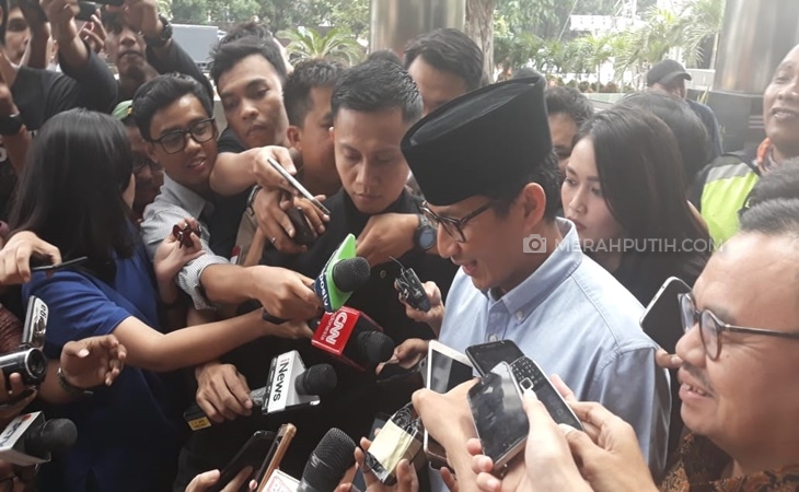 Sudirman Said Dampingi Sandiaga Uno Lapor LHKPN ke KPK