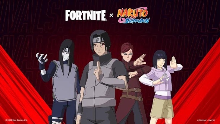  Fortnite Hadirkan Kolaborasi Terbaru Naruto