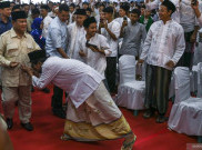 Prabowo Masuk Kerja, Gibran Kampanye di Tangerang