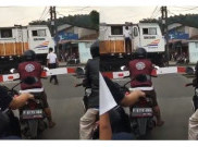 Klarifikasi KAI soal Video Masinis Beli Makanan Saat Kereta Berhenti di Perlintasan