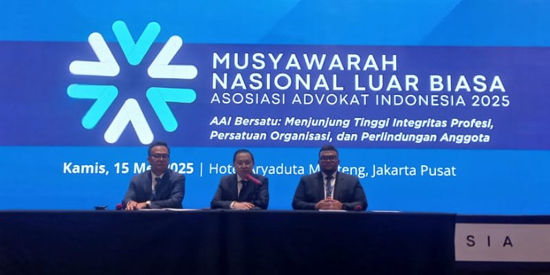 Persiapan Rekonsiliasi, Asosiasi Advokat Indonesia Gelar Munaslub