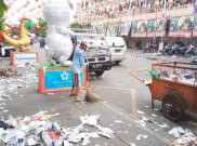  Seusai Perayaan Imlek Timbunan Sampah di Pasar Gede Tembus 50 Ton