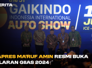 Wapres Ma'ruf Amin Resmi Buka Gelaran GIIAS 2024 