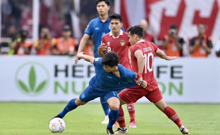 Indonesia Bawa Hasil Imbang 1-1 Vs Thailand meski Unggul Jumlah Pemain