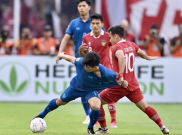 Indonesia Bawa Hasil Imbang 1-1 Vs Thailand meski Unggul Jumlah Pemain