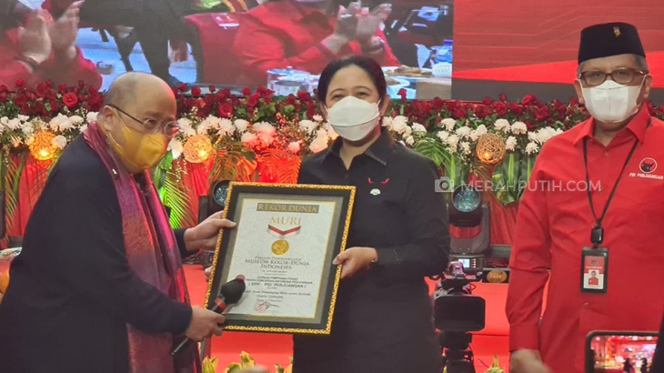Raih Dua Rekor MURI di HUT Ke-49, PDIP Disebut Partai Disiplin