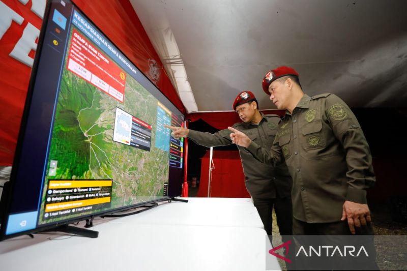 BIN Gunakan Aplikasi Canggih Bantu Penanggulangan Gempa Cianjur