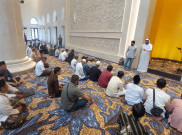 Persiapan Masjid Raya Zayed Solo Sebelum Dibuka untuk Umum