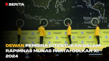 Dewan Pembina Ditentukan dalam Rapimnas-Munas Partai Golkar XI 2024