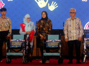Peresmian 1.000 Cap Telapak Tangan Kedua Wanita Pejuang 45
