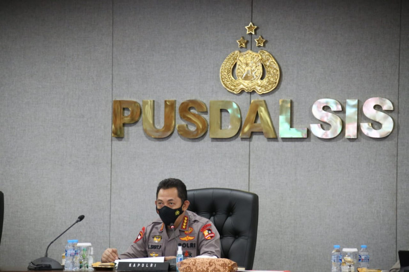 Kapolri Perintahkan Jajarannya Awasi Penggunaan Anggaran COVID-19
