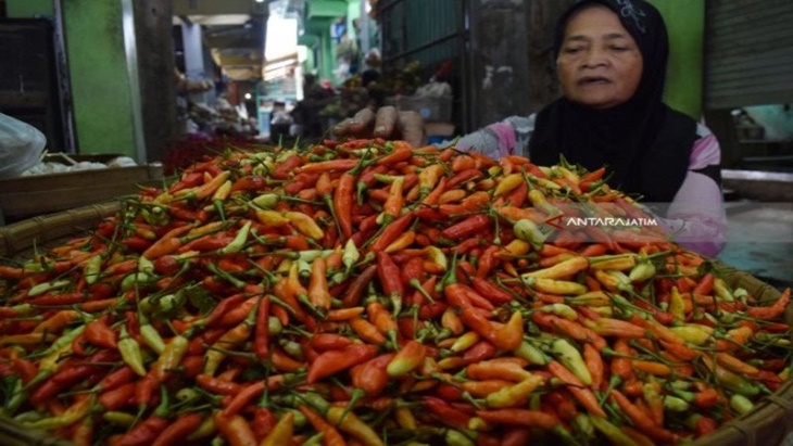 Stabilnya harga kebutuhan pokok mempengaruhi inflasi bulan Februari