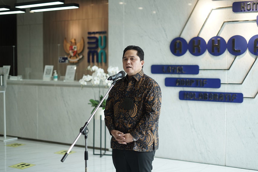 Erick Thohir Tutup 74 Anak dan Cucu Pertamina Hingga Telkom