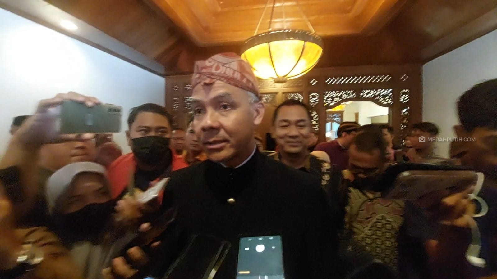 Respons Ganjar Ditanya soal Wacana Duet dengan Anies