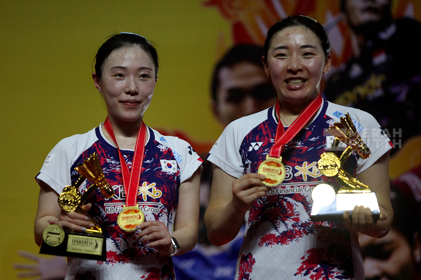 Ganda Putri Korea Kim Hye-jeong/Kong Hee-yong Juara Indonesia Masters 2025