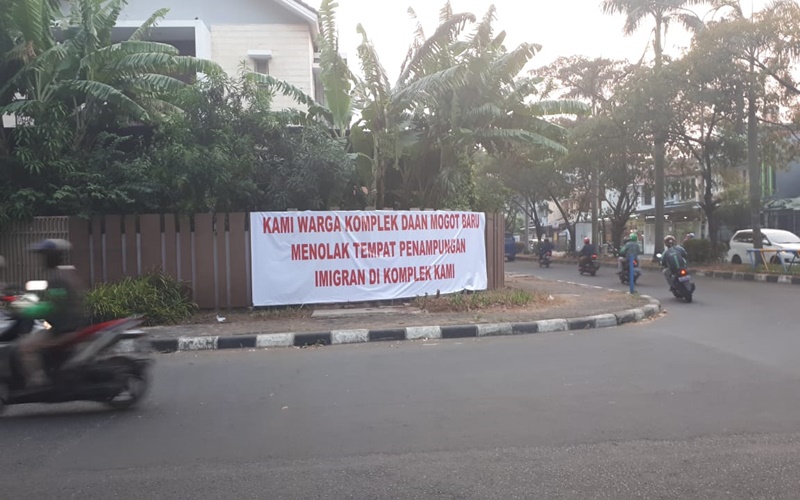 Penolakan warga Daan Mogot terhadap pengungsi yang mencari suaka di dekat pemukiman mereka