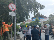 Dishub Solo Pasang Rambu Larangan, Persempit Gerak Bajaj dalam Angkut Penumpang