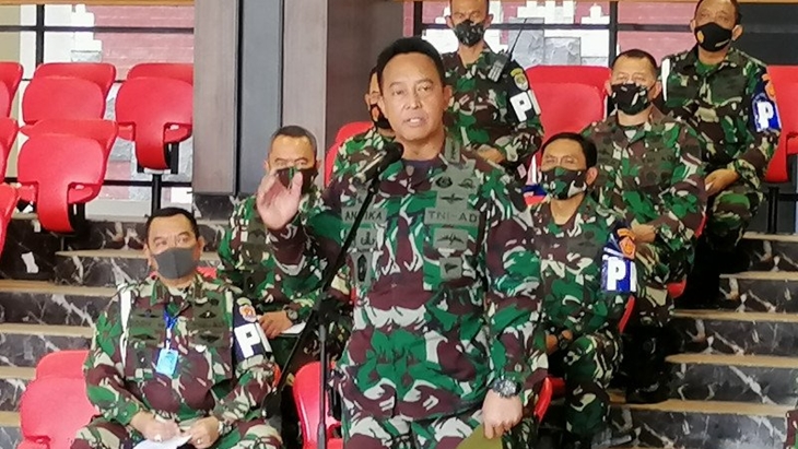Puluhan Anggota Diperiksa, KSAD Janji Hukum Berat Pelaku Penyerangan Polsek Ciracas