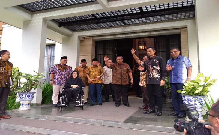 Pertemuan SBY dan Prabowo terkait Pilpres 2019