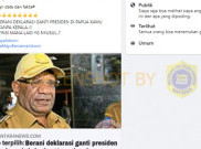 [HOAKS atau FAKTA]: Di Papua, Deklarasi Ganti Presiden Bakal Pulang Tanpa Kepala