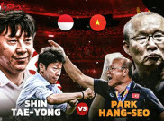 Catatan Pertemuan Shin Tae-yong Vs Park Hang-seo