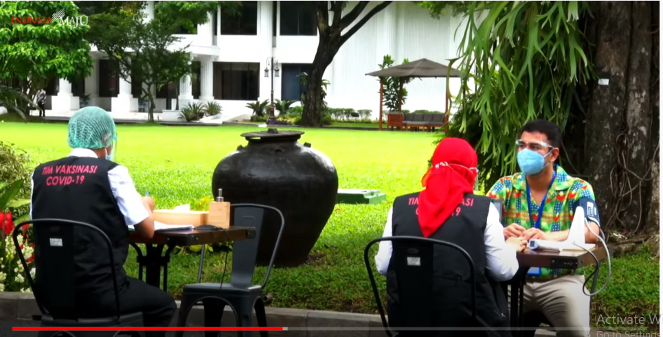 [Hoaks atau Fakta]: Warga Luar Jakarta Bisa Vaksinasi di Istora Senayan