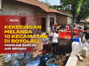 Kekeringan Melanda 10 Kecamatan di Boyolali, Pemkab Suplai Air Bersih