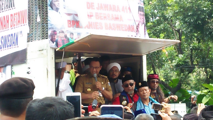 Gubernur DKI Jakarta Anies Rasyid Baswedan. (Foto: merahputih.com/Asropih)