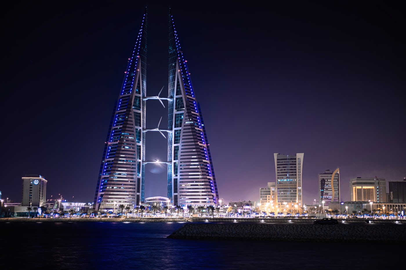 Bahrain World Trade Center. (Foto Unsplash/Todd Gardner)