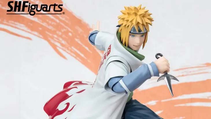 Figurin Minato Namikaze versi Narutop99 dari SH Figuarts Tampil Autentik