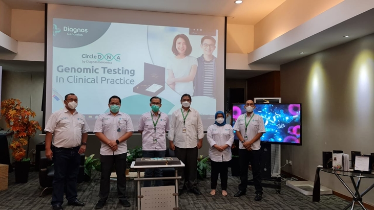 Diagnos Laboratorium Utama hari ini resmi meluncurkan produk terbarunya yaitu Circle DNA by Diagnos Genomics. (Foto: MP/Istimewa)