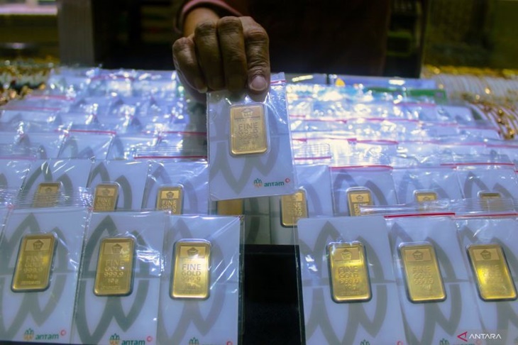 Mengalami Peningkatan, Harga Emas Batangan Hari ini Rp 1.125.000 Per Gram