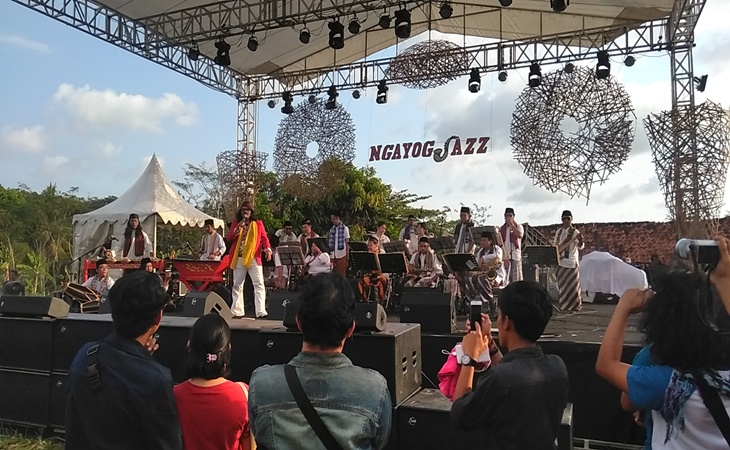 Pembukaan Ngayogjazz di Sleman