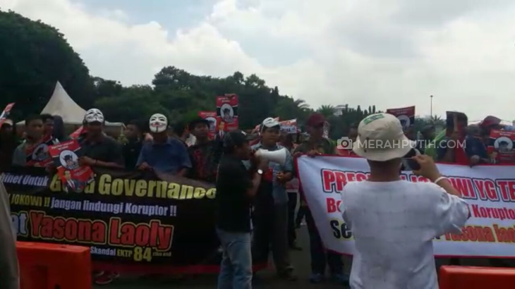Koalisi Mahasiswa dan Pemuda Minta Jokowi Copot Menteri Yasonna