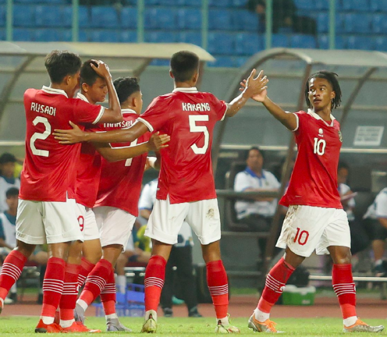 Timnas Indonesia U-19 Libas Brunei 7-0 di Piala AFF 2022